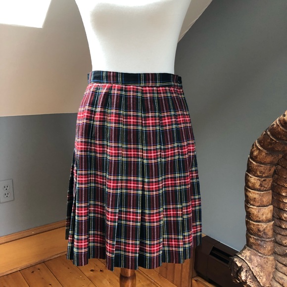 True Vintage Punk Plaid Miniskirt - Picture 3 of 10
